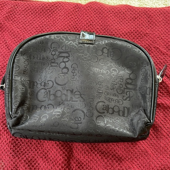 Caboodles 2 zippered compartment cosmetic bag. EUC - Picture 2 of 7